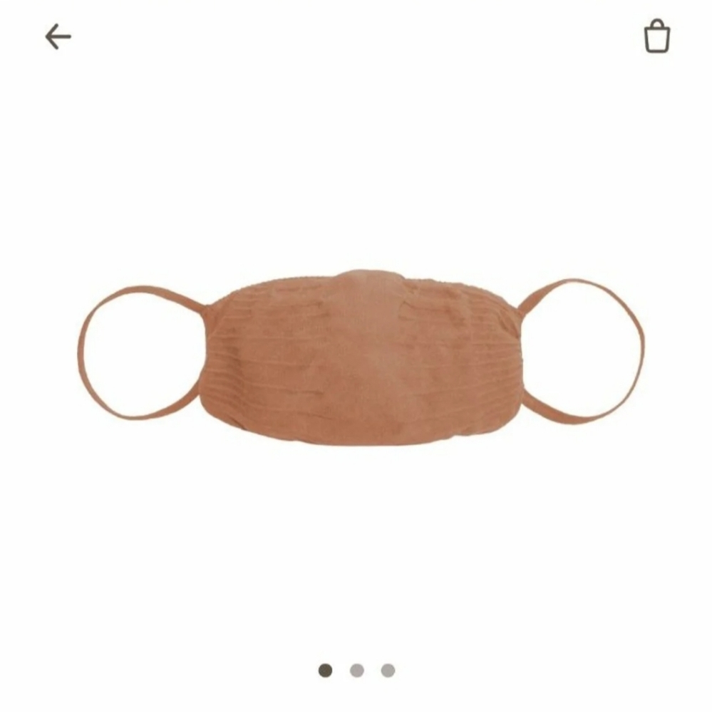 SKIMS face mask in Sienna
